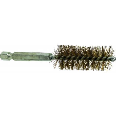 BROSSE LAITON LOT DE 10 PIÉCES -HEX 1/4"DIAM 18 MM- DRAKKARTOOLS -55537