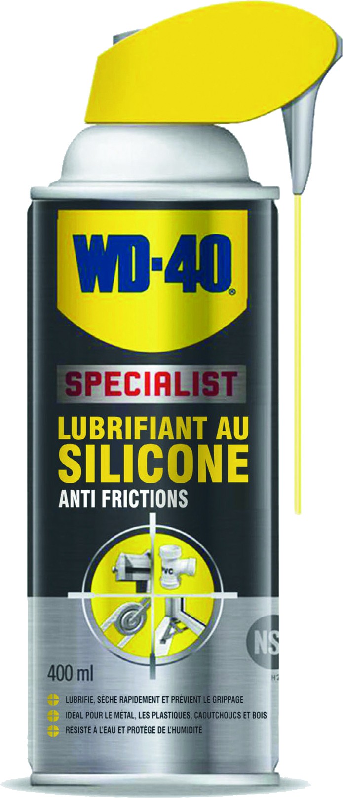 Dégrippant et lubrifiant WD40 Produit Multifonction WD-40 400 ml