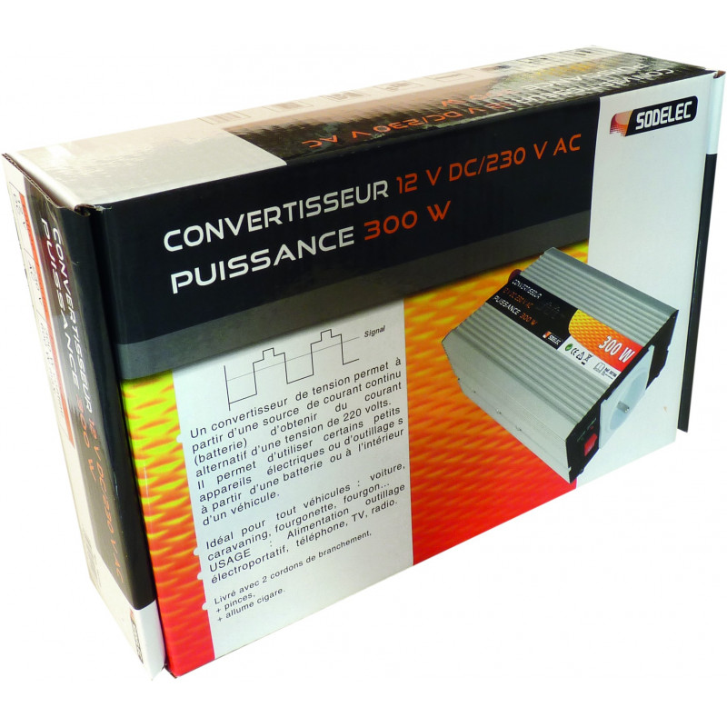 Convertisseur 24/12 courant continu Garantie un an - Code EL 090