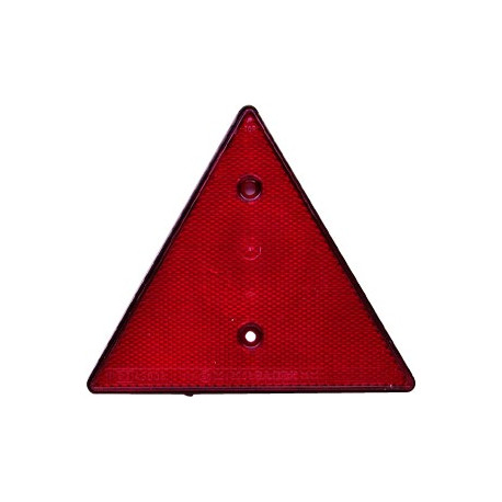 Triangle de remorque Catadioptre triangulaire rouge - S16150 - MATOUTILS