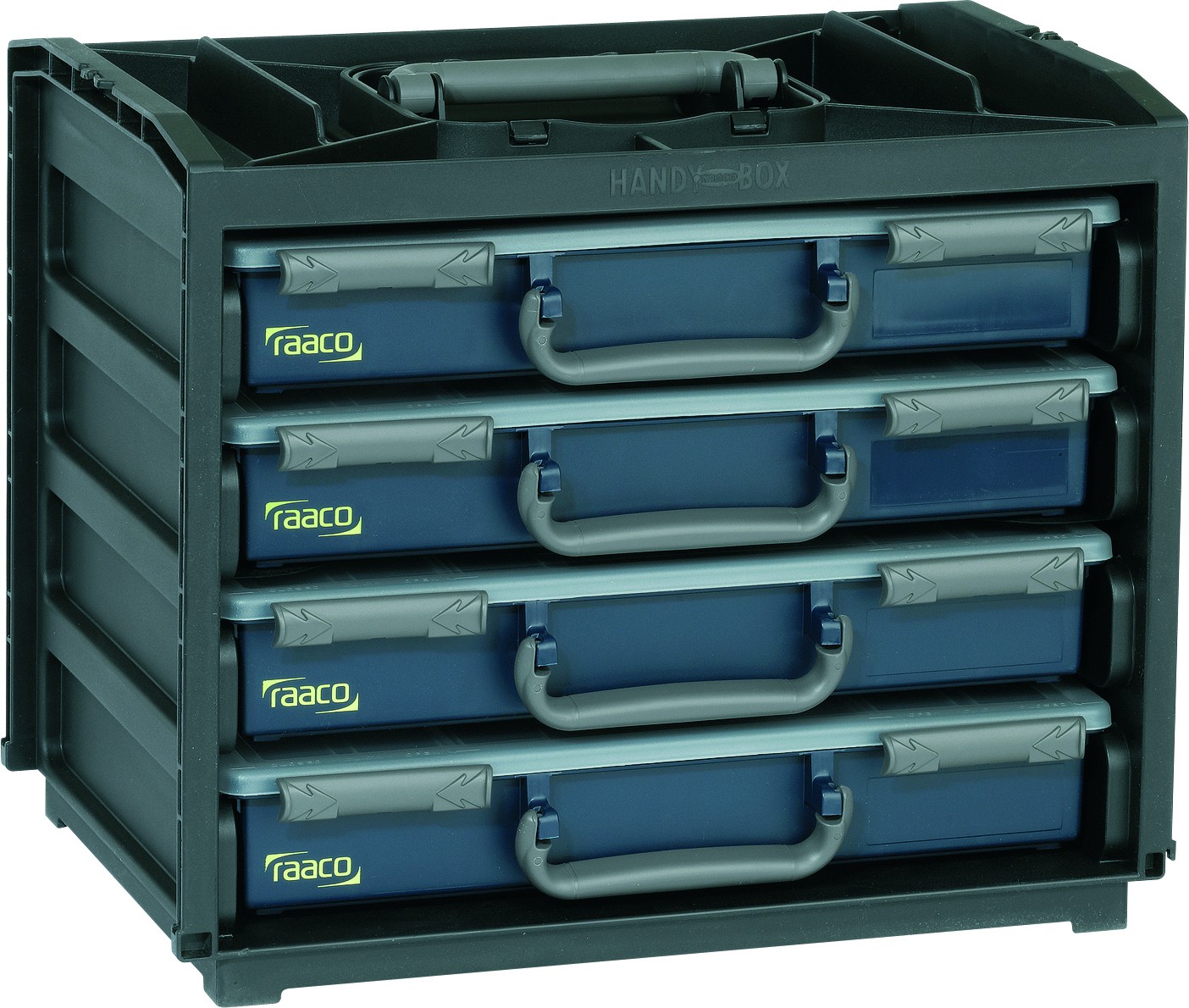 Valise de rangement compartimentée argentée aluminium - S10513 - MATOUTILS