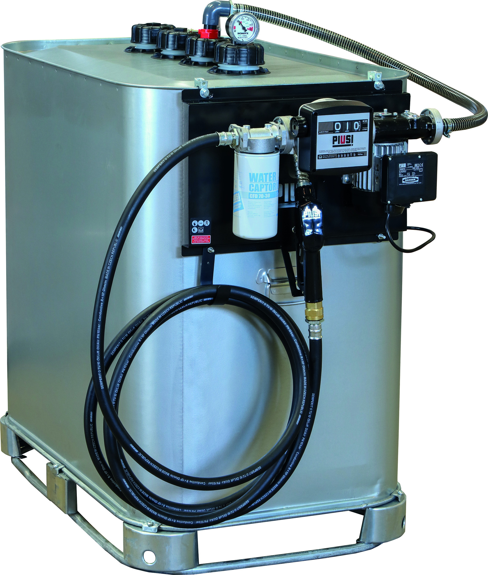 Pompe de transfert gasoil 24V - 50 l/min - Algi Equipements