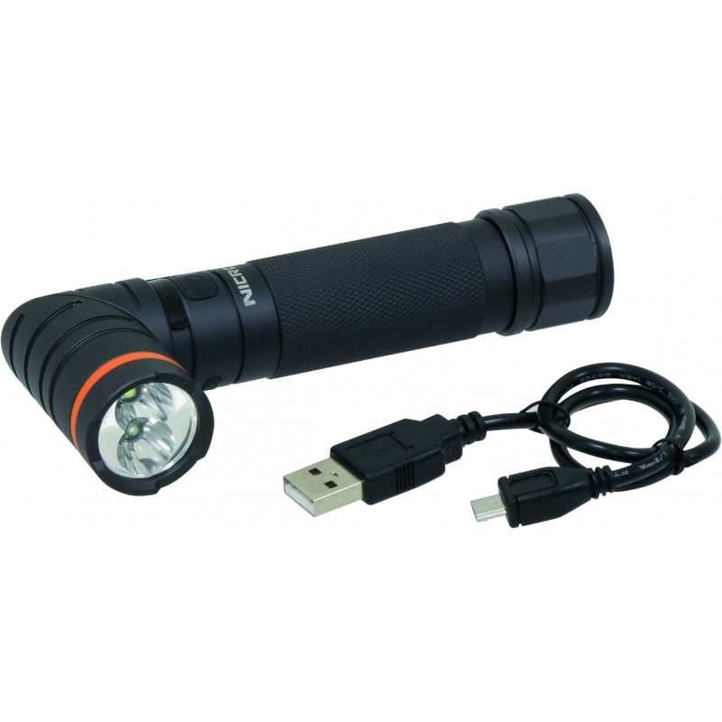 Lampe stylo d'inspection LED SMD rechargeable Micro-USB Li-Ion 120 Lumens